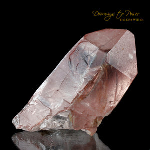 Scarlet Temple Rosetta Stone Cassiopeia Starbrary Lightning Struck Lemurian Crystal