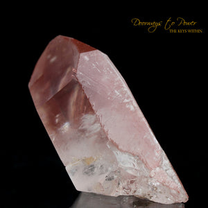 Scarlet Temple Rosetta Stone Cassiopeia Starbrary Lightning Struck Lemurian Crystal