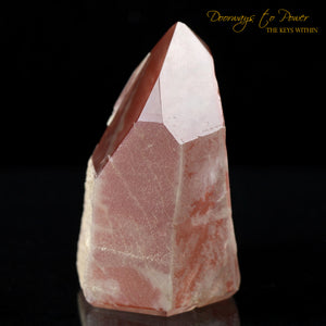 Scarlet Temple Rosetta Stone Starbrary Lightning Struck Lemurian Crystal