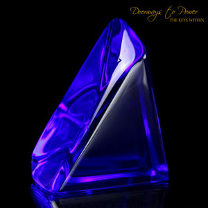 Siberian Blue Quartz Crystal Altar Stone