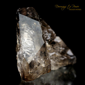 Smoky Elestial Quartz Crystal Record Keeper