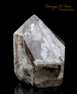 Smoky Elestial Quartz Crystal Record Keeper