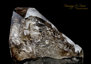 Smoky Elestial Quartz Crystal Record Keeper