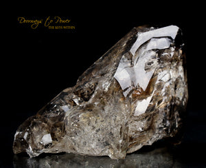 Smoky Elestial Quartz Crystal Record Keeper