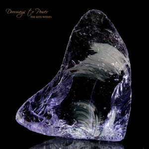 Sovereign Amethyst Monatomic Andara Crystal Sculpture 'SAHASRARA'