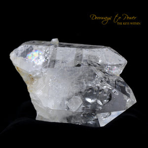 Starseed Lemurian Quartz Tantric Twin Crystal