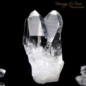 Starseed Lemurian Quartz Tantric Twin Record Keeper Crystal