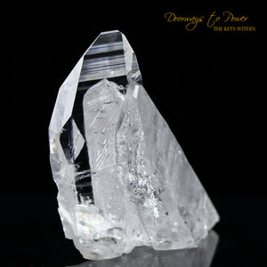 Lemurian Light Quartz Tantric Twin Record Keeper Crystal 'Beloved'