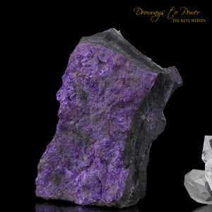 Ultra Rare Sugilite Crystal Altar Stone 'Beacon of Light'