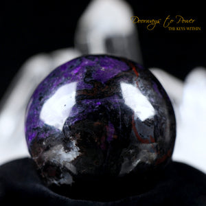 Sugilite Crystal Sphere