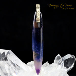 Sugilite Light Language Crystal Pendant™ 14k