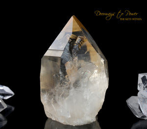 Tangerine Dream Lemurian 8 Sided Grounding Crystal