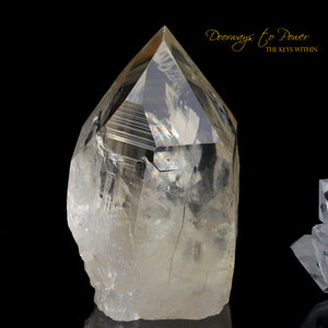 Tangerine Dream Lemurian 8 Sided Grounding Crystal