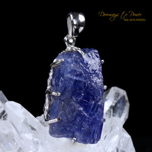 Tanzanite Crystal Pendant