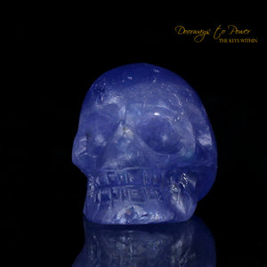 Tanzanite Crystal Skull (Ultra Rare)