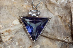 Tanzine Aura Angelic Star Pendant with Quartz