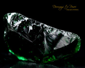 Thoth the Atlantean Emerald Green Andara Crystal 'Master of Mysteries'