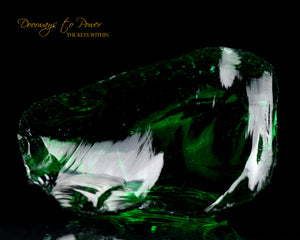 Thoth the Atlantean Emerald Green Andara Crystal 'Master of Mysteries'