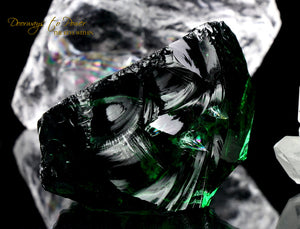 Thoth the Atlantean Emerald Green Andara Crystal 'Master of Mysteries'