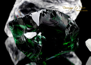 Thoth the Atlantean Emerald Green Andara Crystal 'Master of Mysteries'