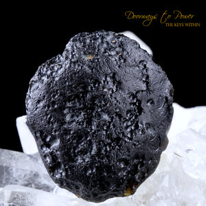 Tibetan Tektite Dragon Carving Talisman Hand Carved