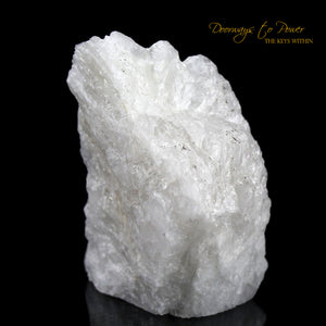 White Azeztulite Crystal Azozeo Activated