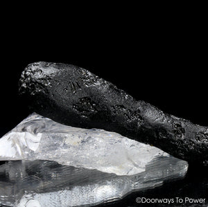 Tibetan Tektite Specimen 'Stone of shamaballa'  5" Rare & Big Synergy 12 Stone