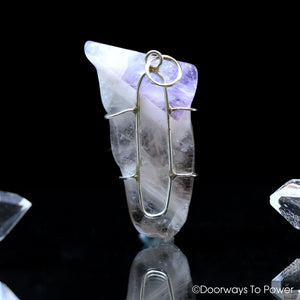 Amazez Azeztulite Crystal Energy Pendant .925 SS Azozeo Activated