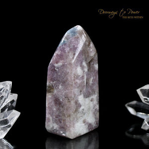 Pink Bubblegum Lavender Blue Snowball Euphoralite Crystal