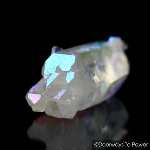 Angel Aura Lemurian Seed Quartz Master Record Keeper ET Crystal