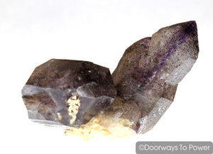 Melody Stone Super 7 Twin Record Keeper Crystal Cluster Specimen