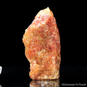 Himalaya Red Gold Azeztulite Crystal Altar Stone