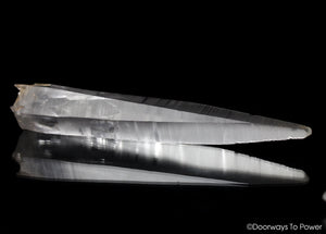 Lemurian Quartz Crystal Laser Wand