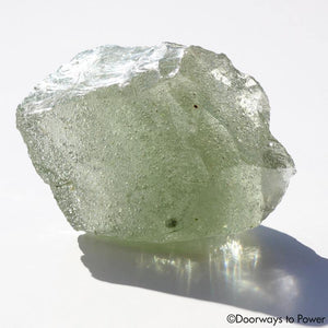 Tibetan Green Sea Foam Elder Andara Crystal 'Mahatmas Wisdom'