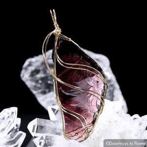 Power of Kings Andara Crystal Pendant 14k 'Mastery'