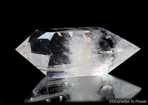 John of God Crystal Double Terminated Manifest Spirit Isis Casa Crystal