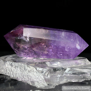 John of God Ametrine DT Record Keeper Quartz Isis Crystal Wand
