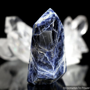 John of God Quartz Sodalite Master Dow Crystal