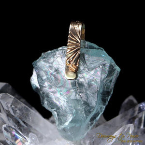 Aquamarine Light Language Pendant