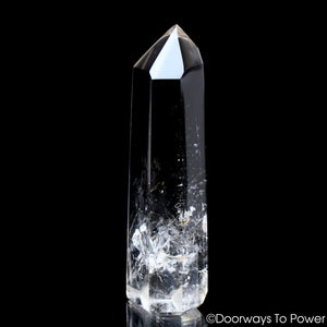 John of God Quartz Casa Crystal Point w/ Rainbows 'Manifest Spirit Isis'