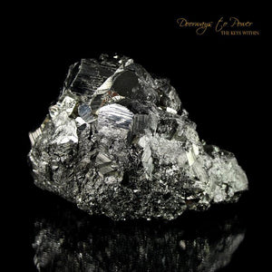 Pyrite Crystal Altar Stone