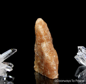 Himalaya Red Gold Azeztulite Manifestation Crystal Altar Stone