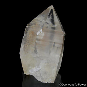 Golden Pink Lemurian Manifestation Quartz Pleiadian Starbrary Crystal 'Sacred 9'
