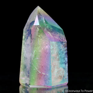 Lemurian Seed Aura Quartz Point