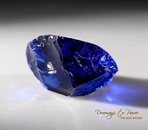 Tanzanite Fire Andara Crystal Glass