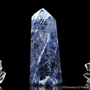 John of God Sodalite Temple Heart Dow Crystal