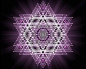 John of God Amethyst Master Dow Quartz Crystal