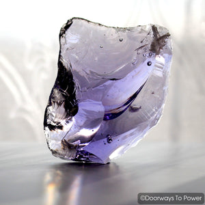 Merlin's Light Purple Monatomic Andara Crystal 'Alchemist' Between Worlds