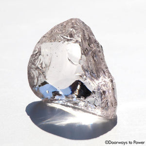 Arcturian Starseed Pink Andara Crystal Gem 'Quantum Light Pod'