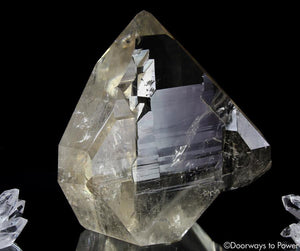 Citrine Quartz Lightbrary Crystal Sculpture